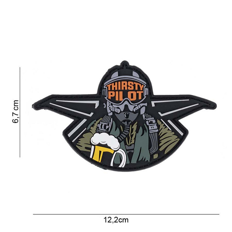 Patch "Thisty Pilot" PVC.