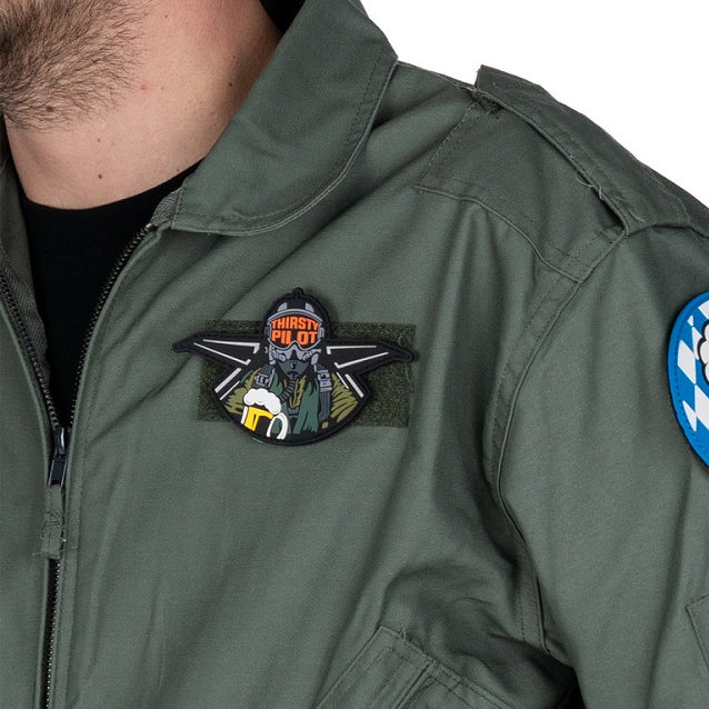 Patch "Thisty Pilot" PVC.