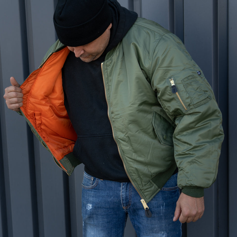 Flight Jacket MA-1 | bomber da pilota - aviowear