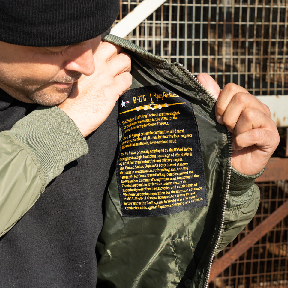 Flight Jacket MA-1 estivo "B17"-