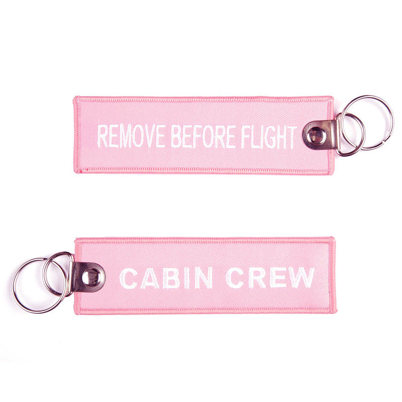 Portachiavi "Cabin Crew" remove before flight.