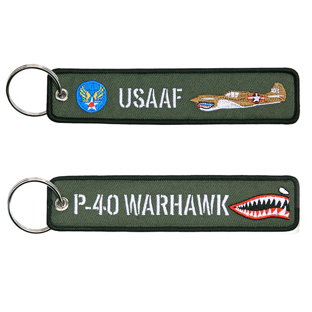 Portachiavi P-40 WarHawk USAAF.