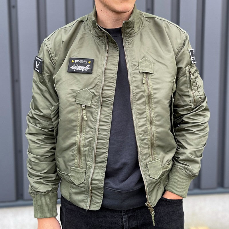 Bomber_giacca_pilota_verde_F35